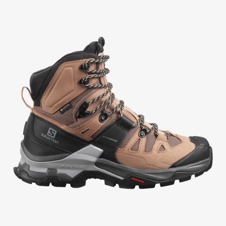 Salomon QUEST 4 GORE-TEX Womens Hiking Boots Brown | Salomon South Africa